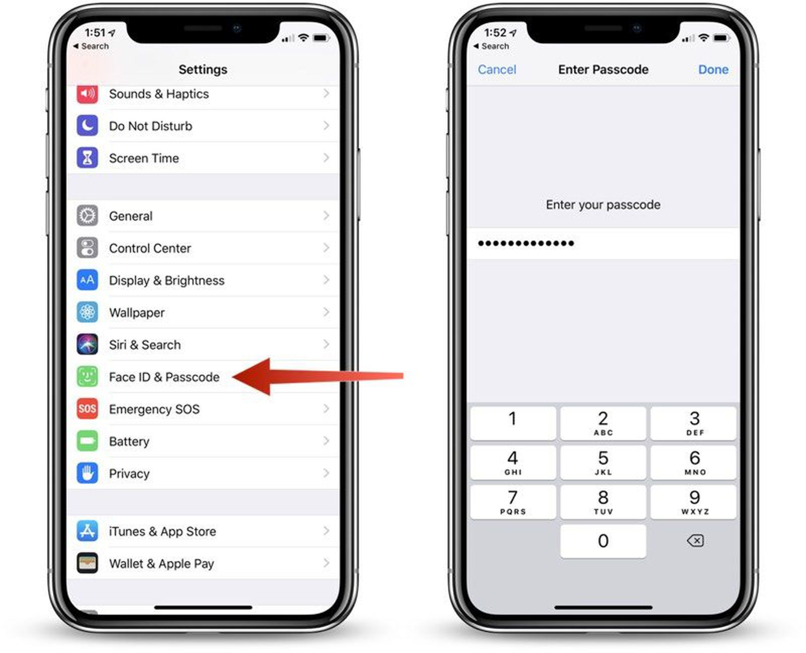 How to Access Controls for USB Restricted Mode in iOS 12 MacRumors