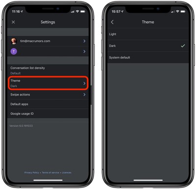 How To Allow Dark Mode On Your Gmail App