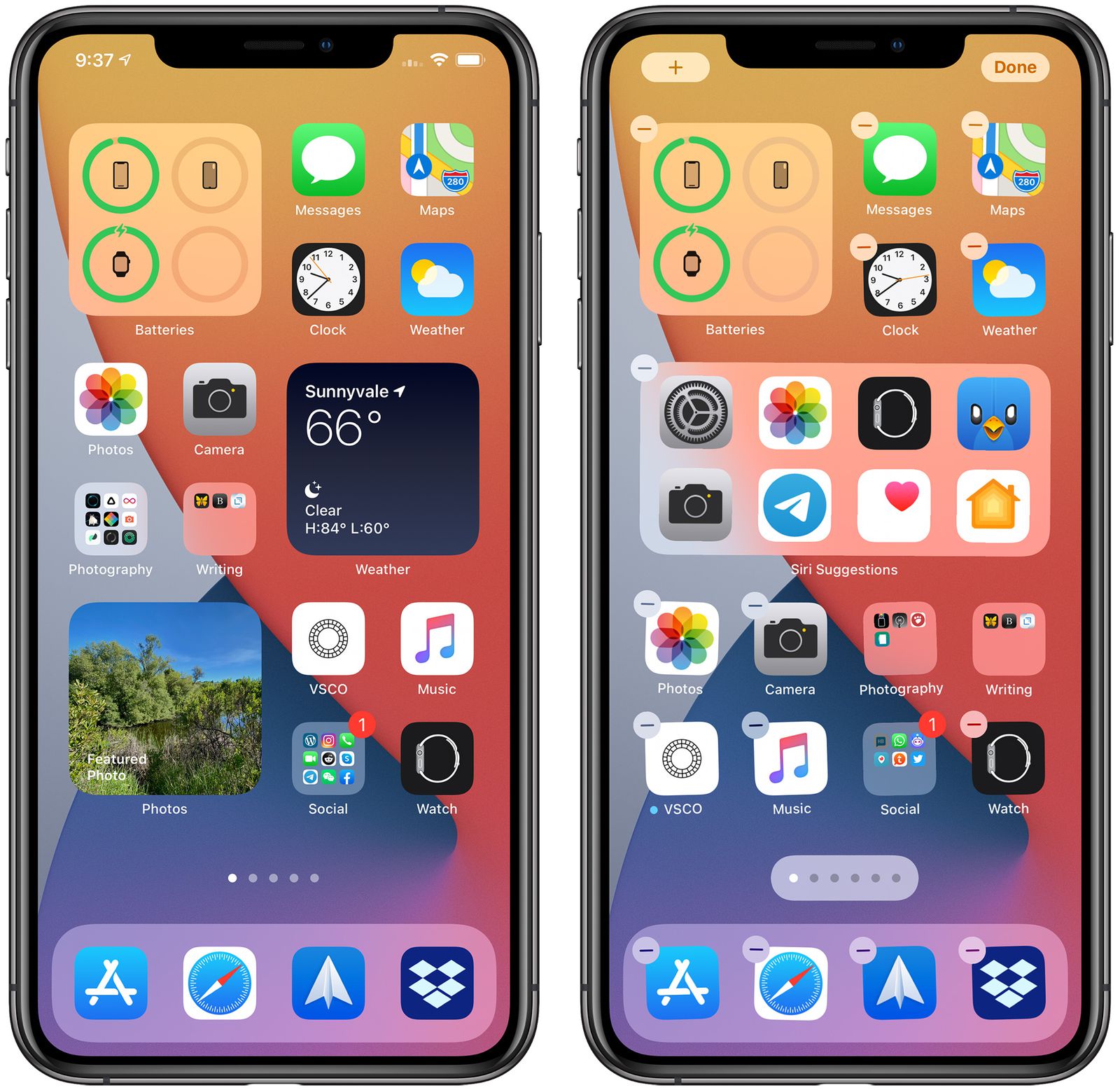 how to add widgets on iphone ios 14