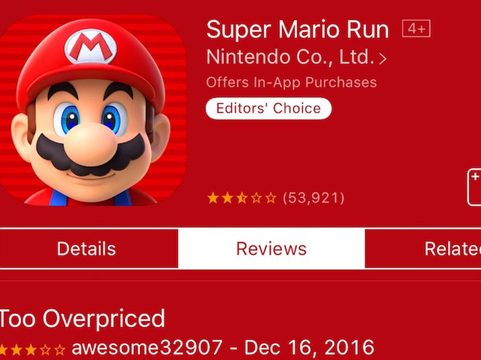 Mario Run Disappointed Nintendo, but What Will They Learn