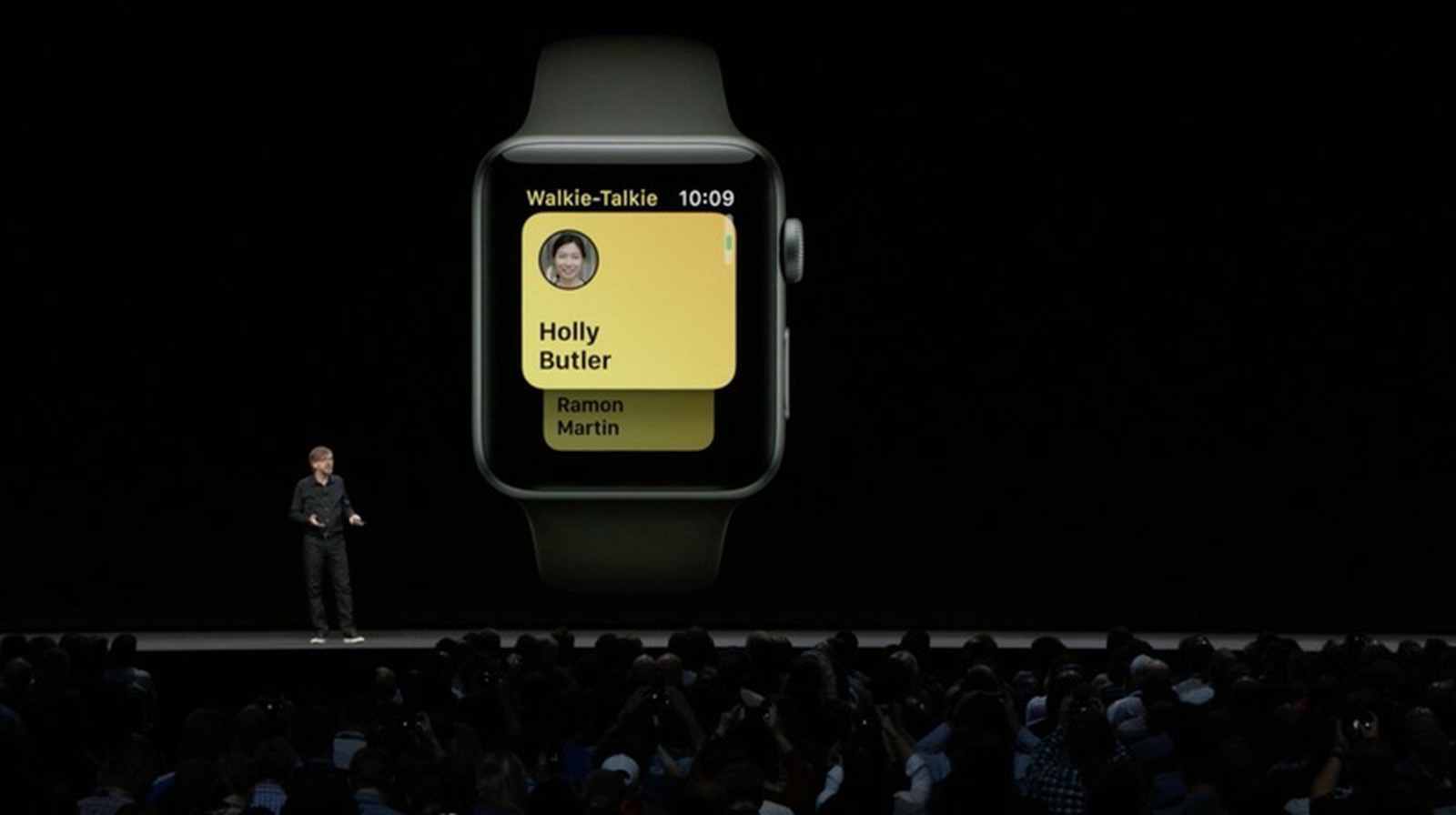 how do you add friends on walkie talkie apple watch