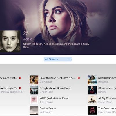 apple music adele desktop