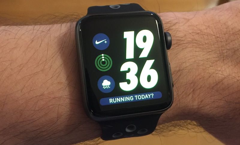nike plus app apple watch