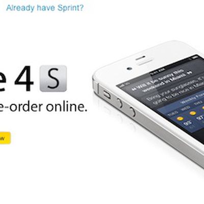 sprint iphone 4s preorder now