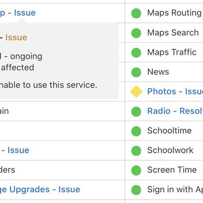 icloud services issue