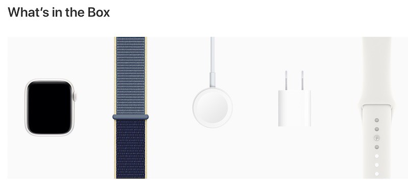 apple watch series 5 box