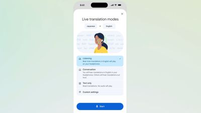google translate headphones ios 2x