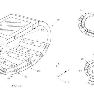 magnetic wristband apple watch patent