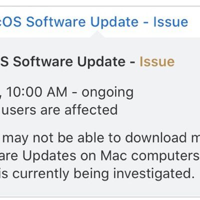 macos software update issue