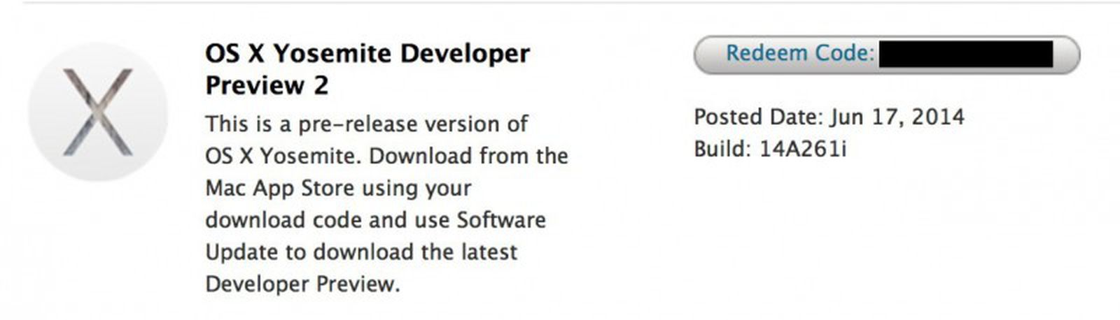 Apple Releases OS X Yosemite Developer Preview 2 - MacRumors