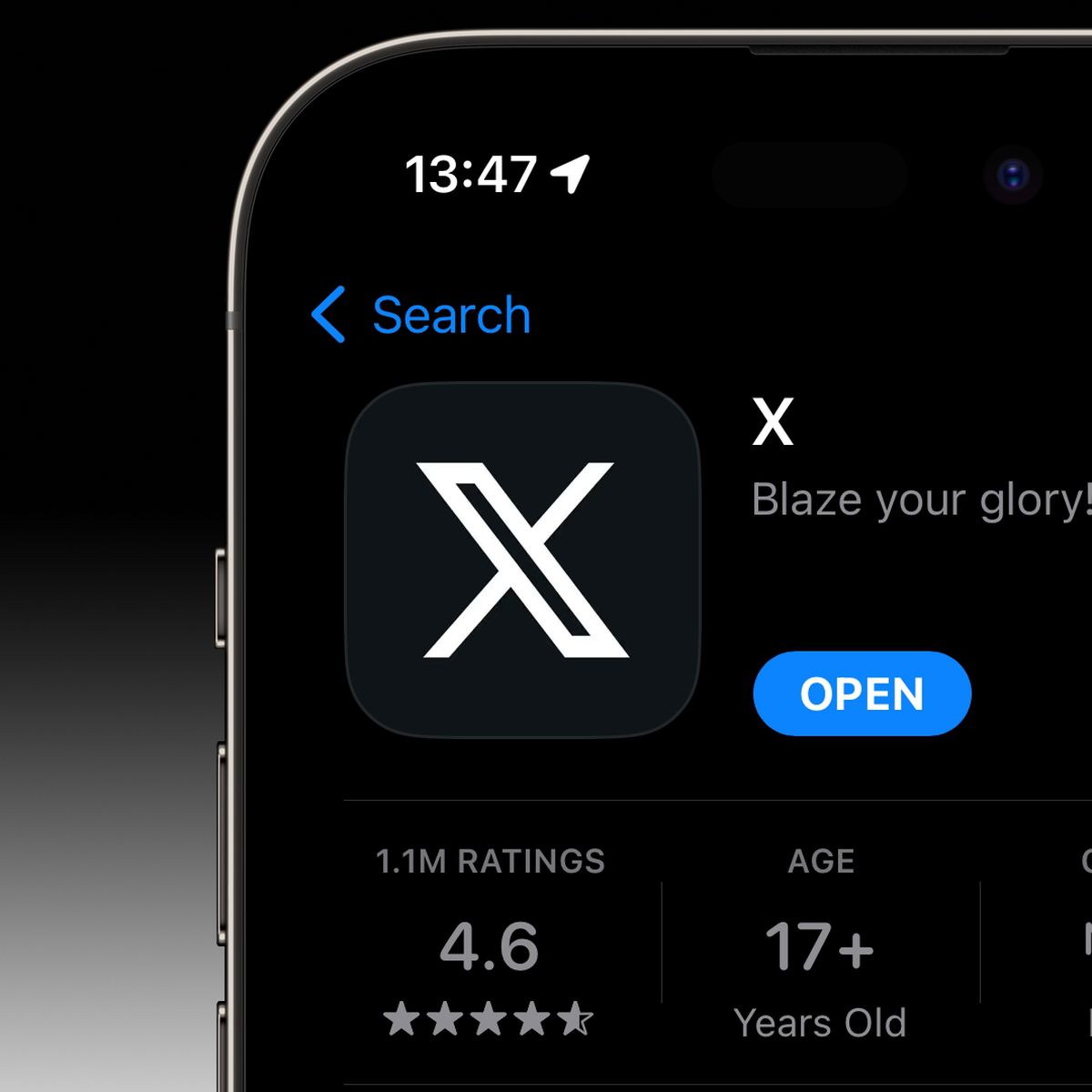 X adds Formerly Twitter to App Store listing as app plunges in the charts