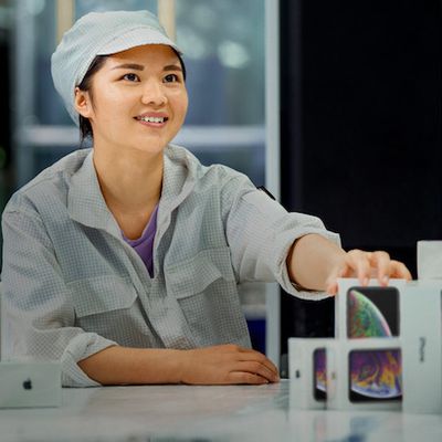 iphone factory worker