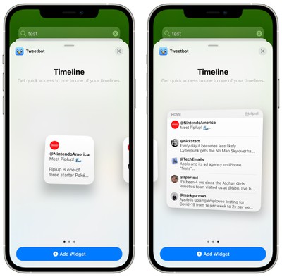 widgets tweetbot