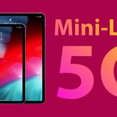 iPad Pro 5G and Mini LED feature