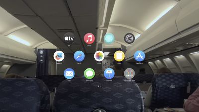 Apple Vision Pro presenterà la modalità Viaggio per una migliore esperienza in volo
