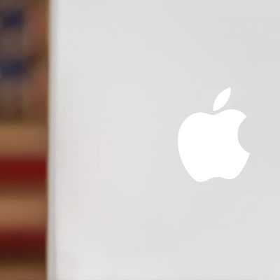 apple logo us flag smooth