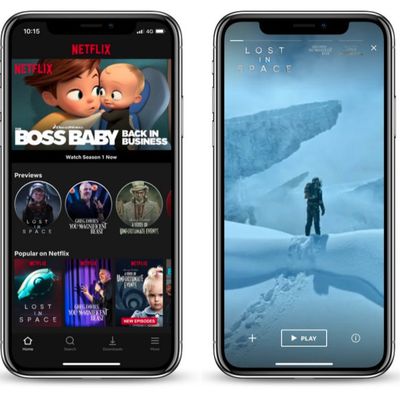 netflix ios previews