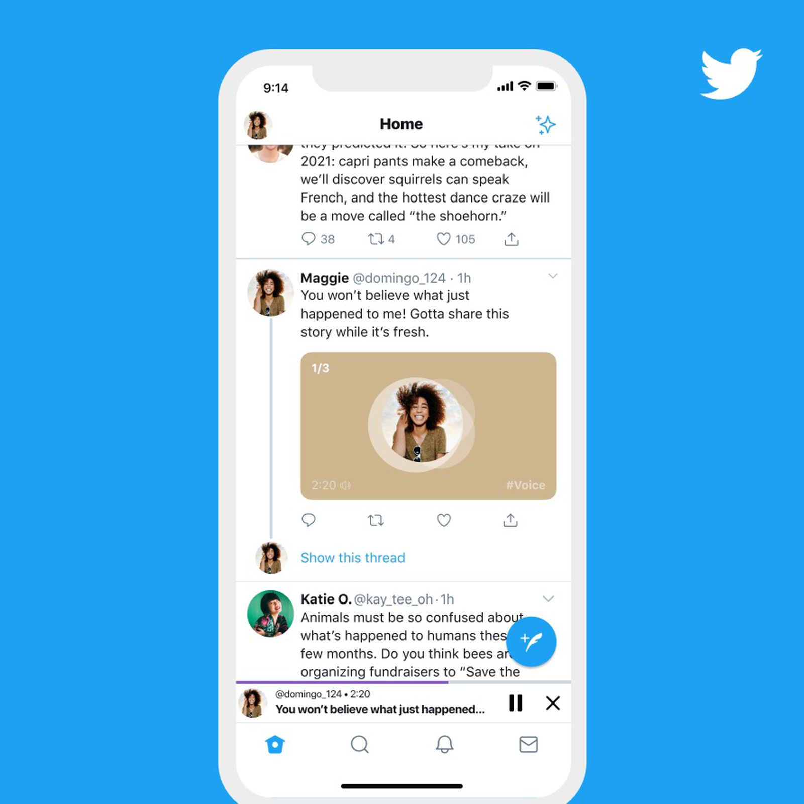 Twitter Expands Rollout Of Voice Tweets Feature For Ios Users Macrumors