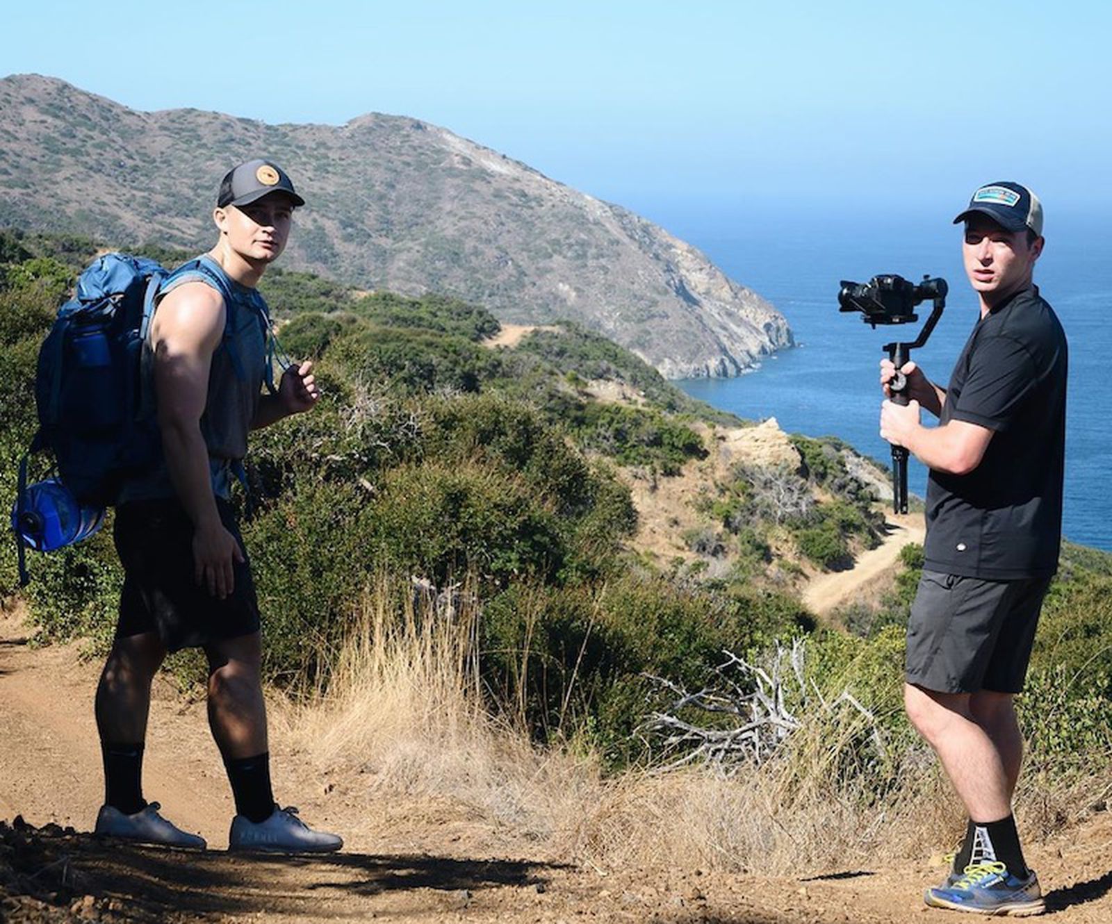 Trio Of Friends Make Challenging Hike Across Catalina Island To Recreate The Macos Catalina Wallpaper Macrumors