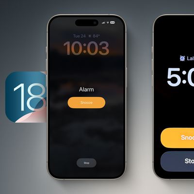 iOS 18 vs 26 Alarms