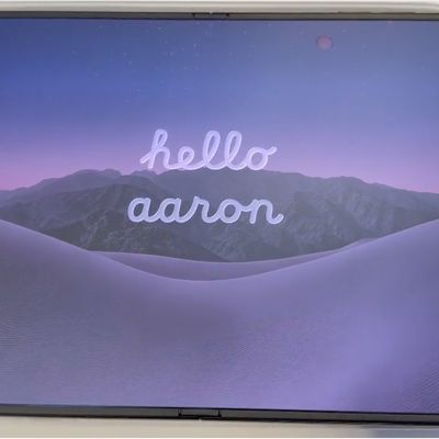 iPhone Duo Hello Aaron