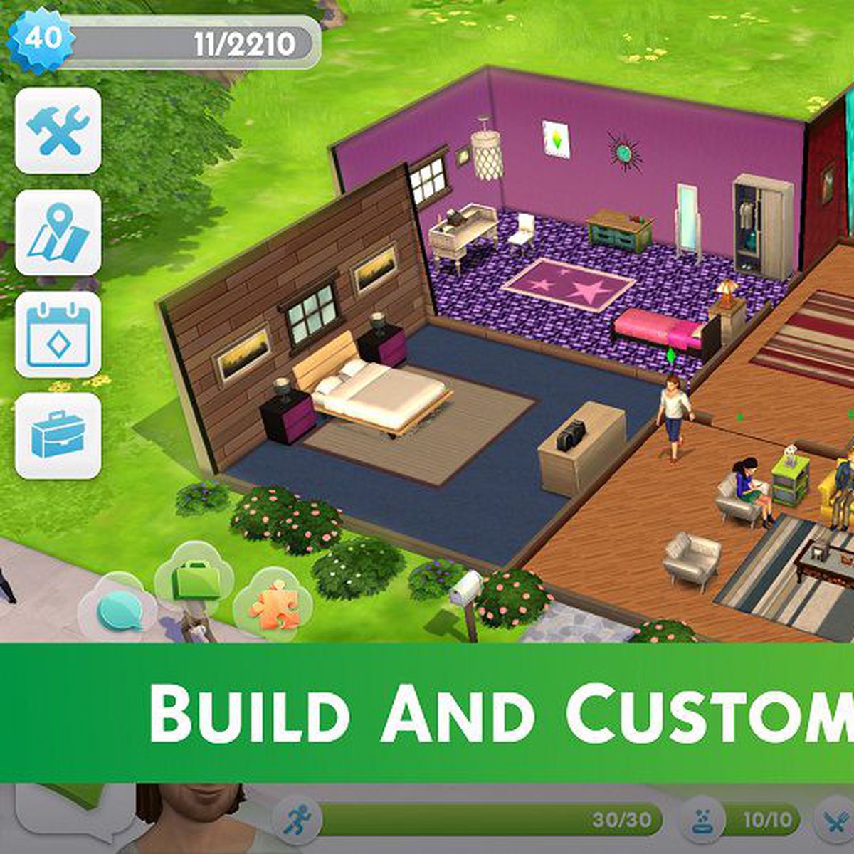 The Sims Mobile - Build Mode