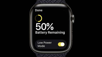 Apple Watch Low Power Mode watchOS 9