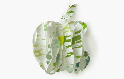 green aapl logo