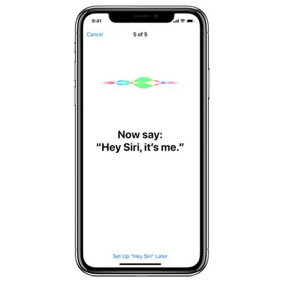 hey siri iphone x