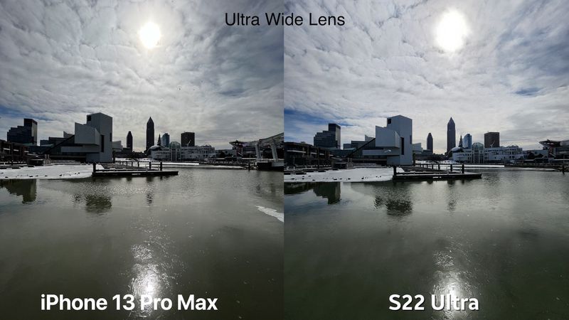 Camera Comparison: Samsung's Galaxy S22 Ultra vs. Apple's iPhone 13 Pro