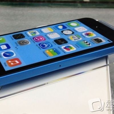 blue iphone 5c