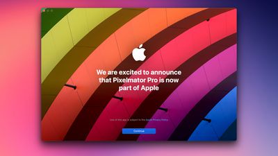 pixelmator pro apple acquisition complete