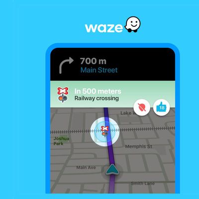 waze railway crossing alert