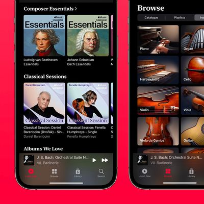 Apple Music Classical Screenshots