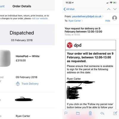 uk homepod delivery