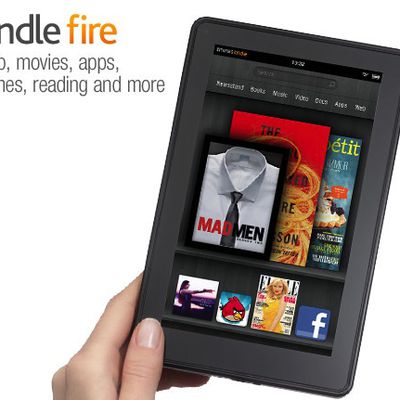 kindle fire in hand