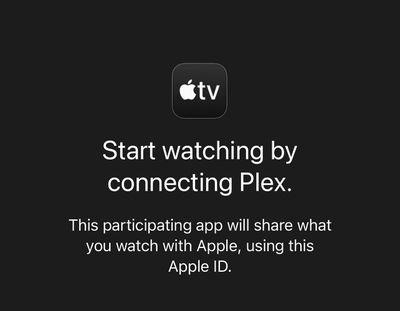 apple tv app plex