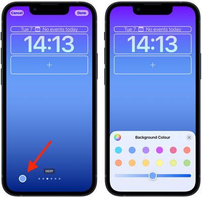 lock screen color - iOS 16: چگونه صفحه قفل را سفارشی کنیم