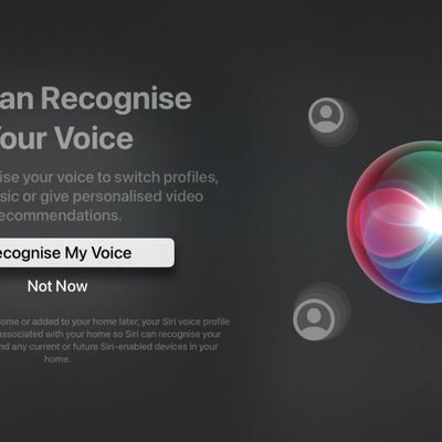 Siri Voice Recognition tvOS 16 2
