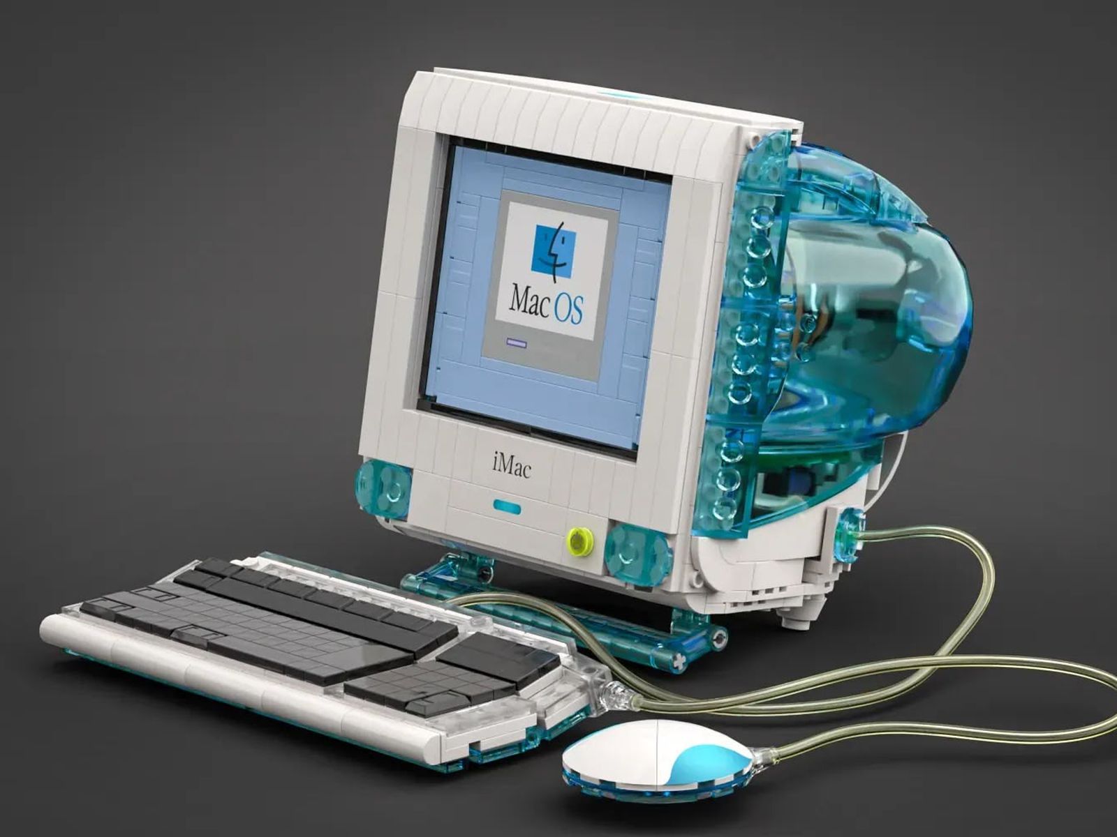 Check Out This LEGO Classic Bondi Blue iMac G3 - MacRumors