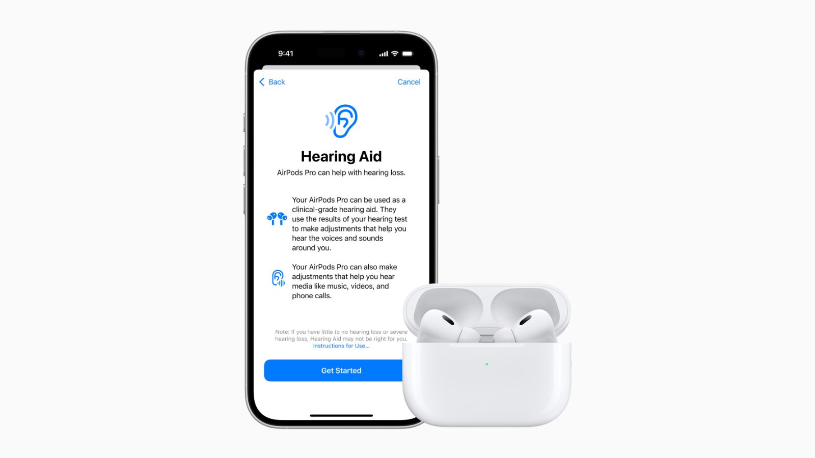 iOS 18.1: функции слуха AirPods Pro 2 на момент запуска будут доступны только в США и Канаде