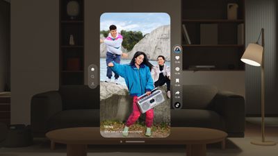 TikTok اپلیکیشن Vision Pro را با تجربه تماشای «همه‌جانبه» معرفی کرد