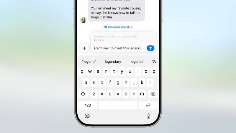 Η Apple ανακοινώνει την ζωντανή μετάφραση για εφαρμογές Μηνυμάτων, FaceTime και Τηλεφώνου Η Apple ανακοινώνει την ζωντανή μετάφραση για εφαρμογές Μηνυμάτων, FaceTime και Τηλεφώνου
