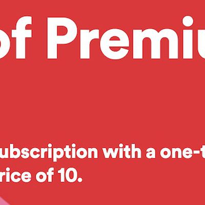 spotify premium yearly offer