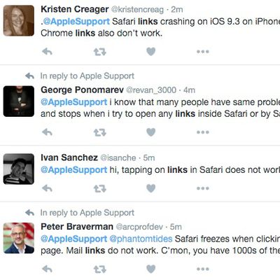 AppleSupport iOS 9 3 links