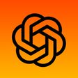 openai logo orange