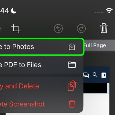 save to photos