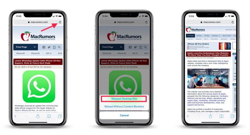 How To View The Desktop Version Of A Website On Your Iphone And
