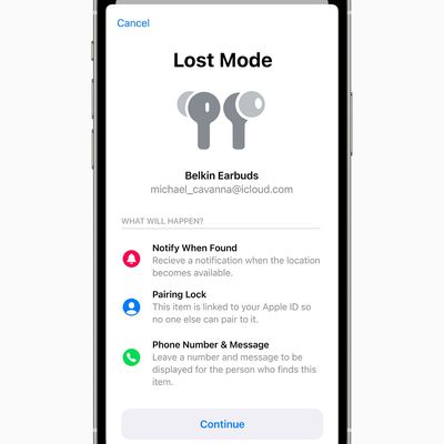 find my lost mode