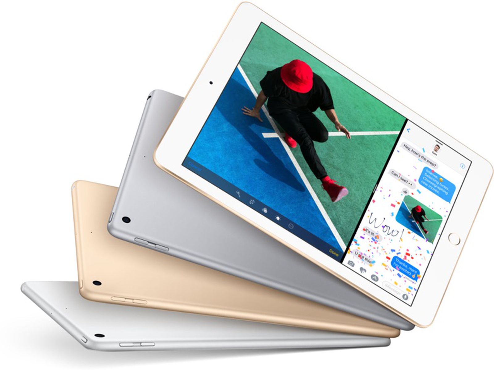 The New Ipad Vs 9 7 Inch Ipad Pro And Ipad Air 2 Macrumors